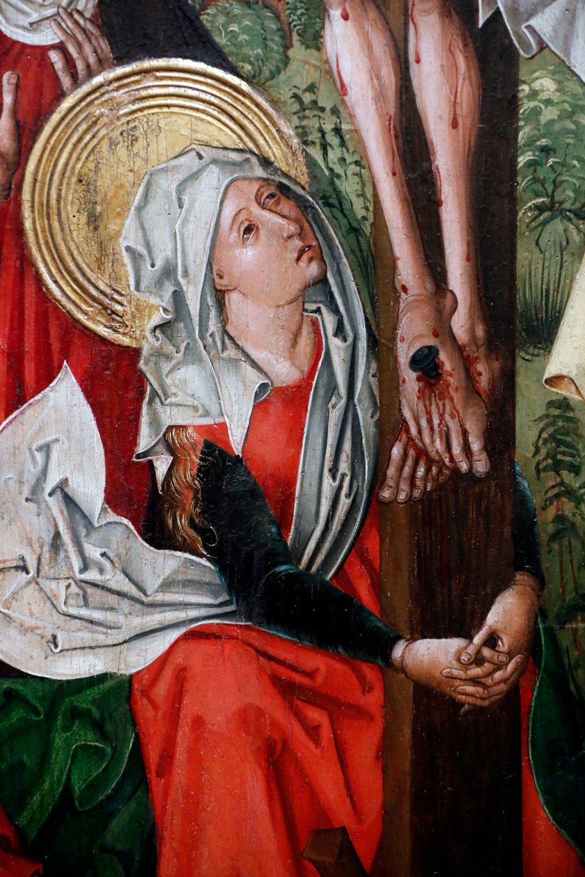 La crucifixion (détail) - Unknown