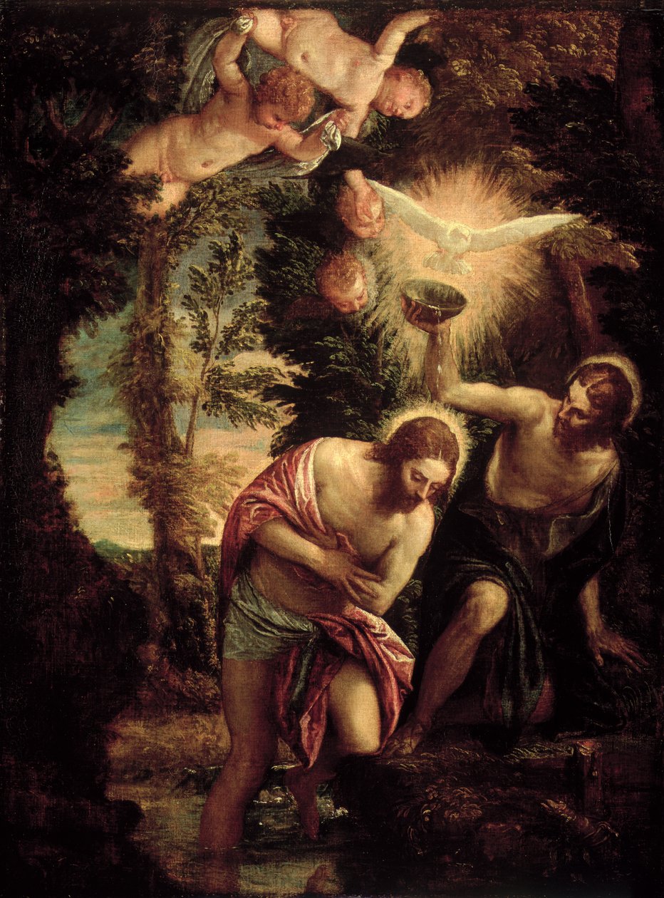 Baptême du Christ - Paolo Veronese