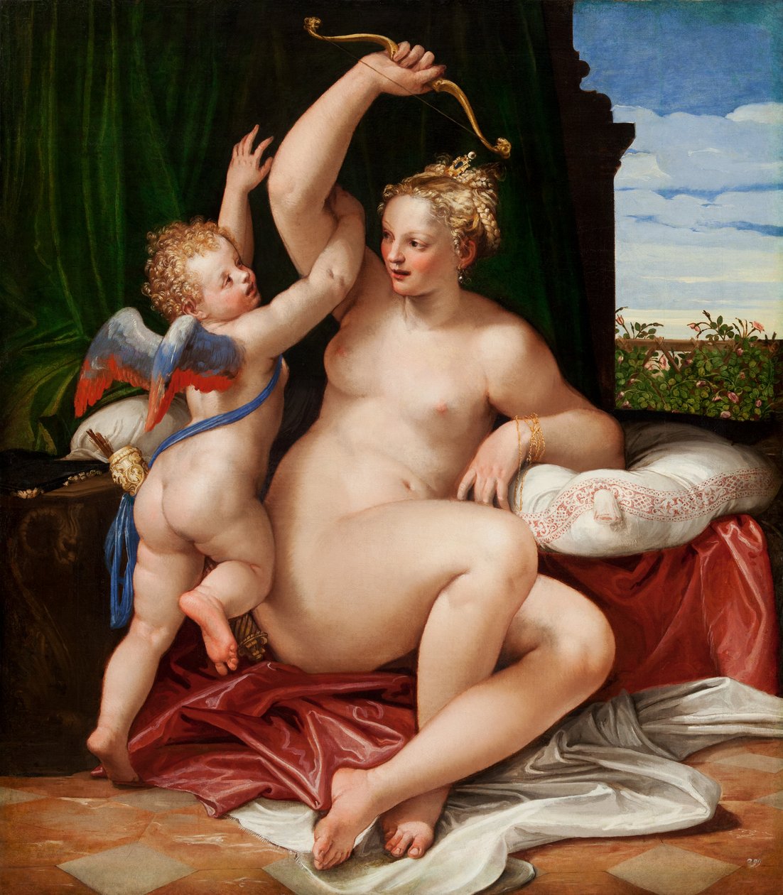 Vénus désarmant Cupidon, 1550-55 - Paolo Veronese