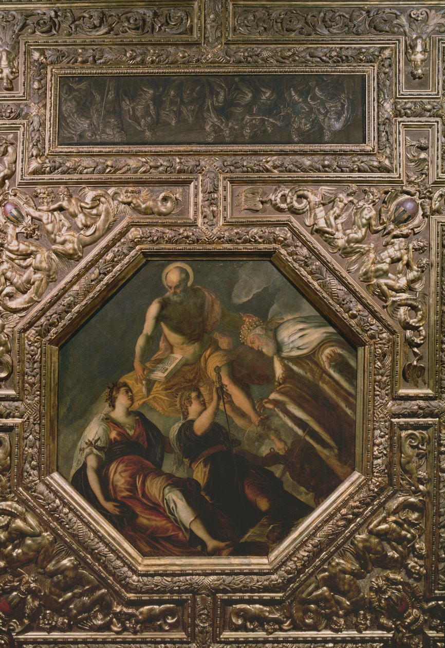 Doge G. Priuli recevant la justice, 1567 - Tintoretto