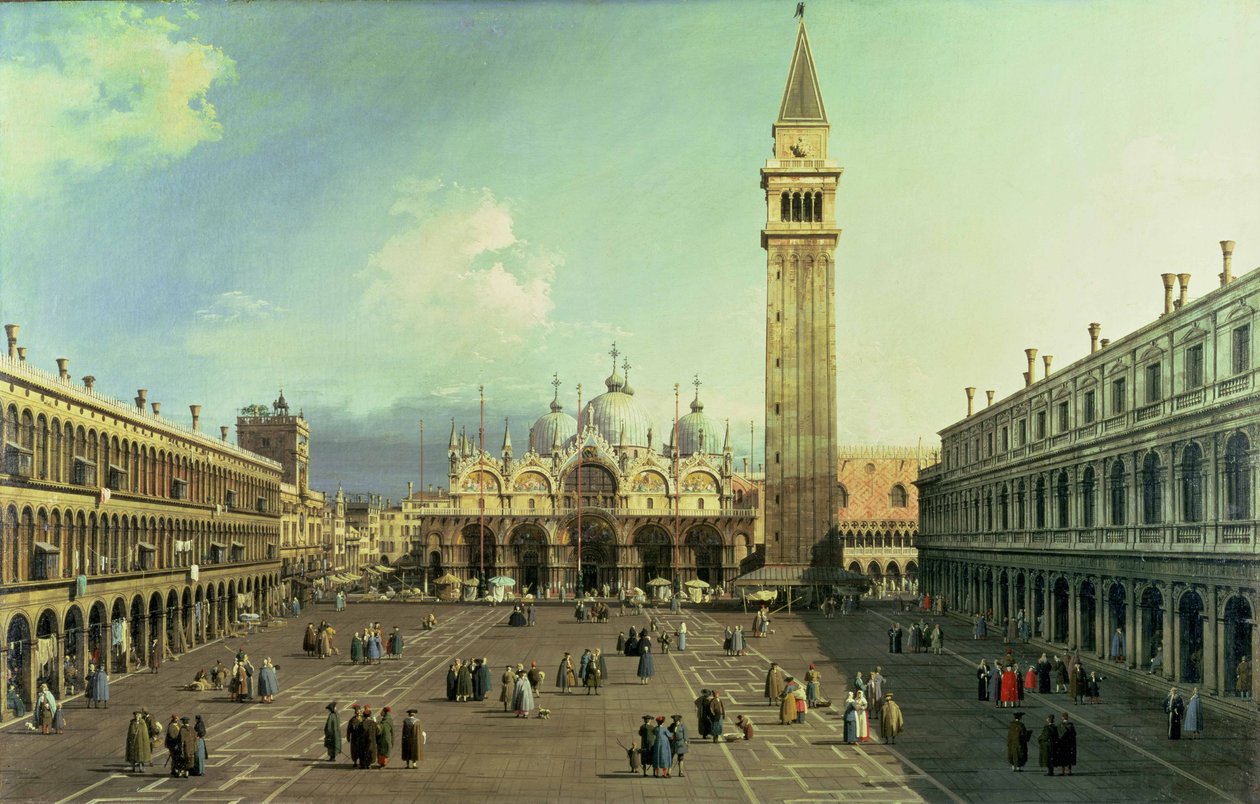 Piazza San Marco, Venise, c.1730-35 - Giovanni Antonio Canal