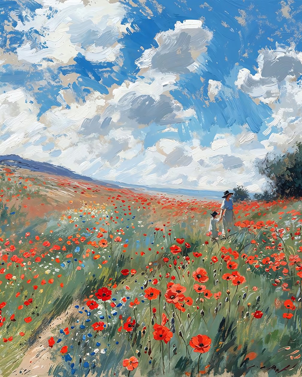 Un paysage de collines s
