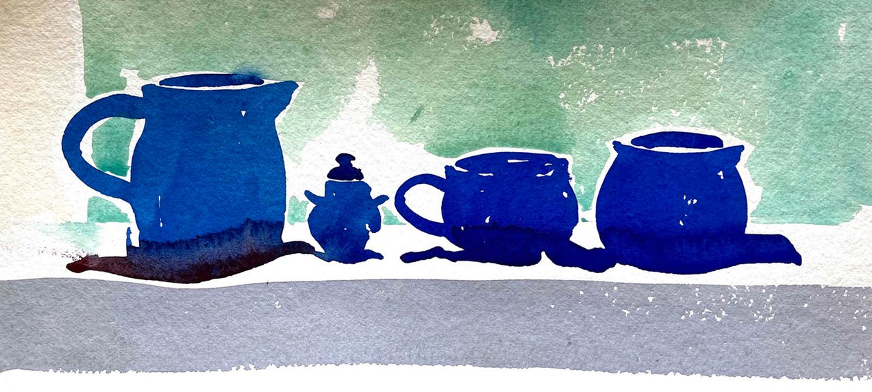 Quatre bleus - Simon Fletcher