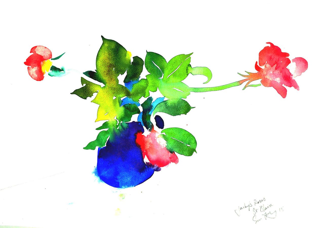 Roses de Jackie 35 x56 - Simon Fletcher
