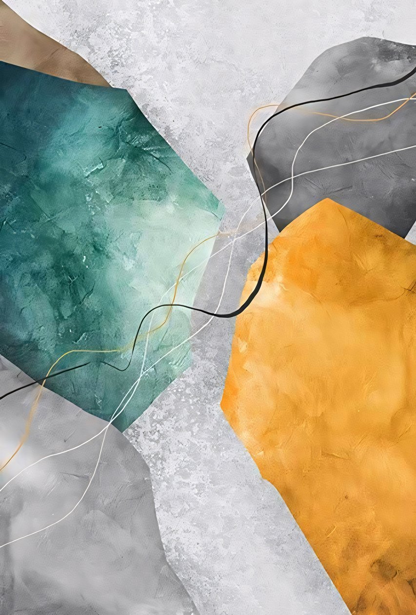 Peinture en nuances de gris et d