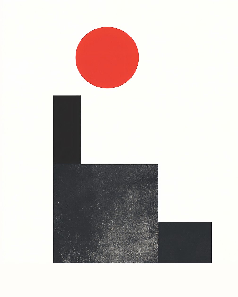 poster de design graphique minimaliste Designer suisse, décoration murale classique - F. Abderrahim