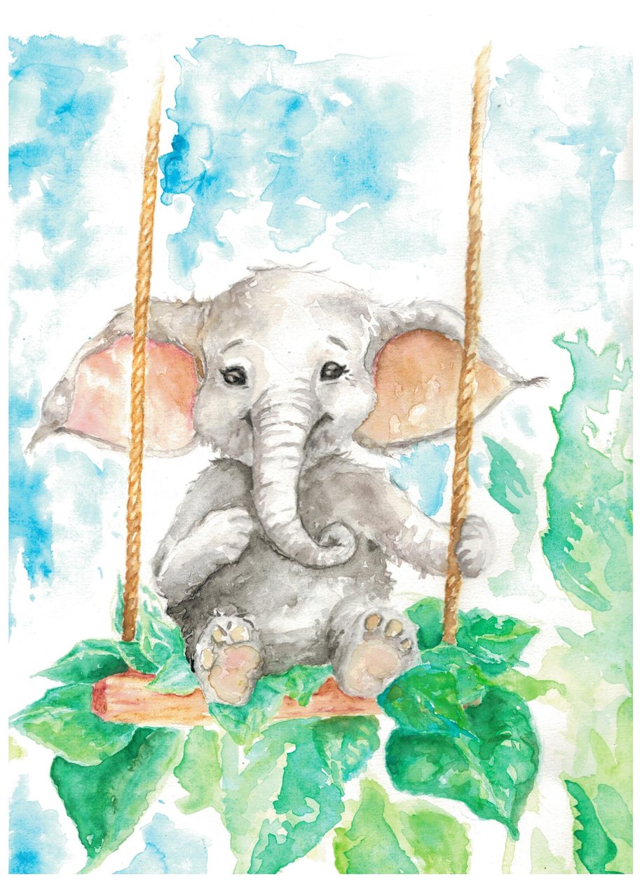 Petit éléphant à bascule - Phantalis