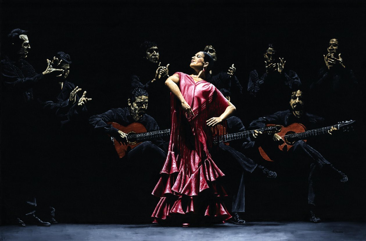 Fière danseuse de flamenco - Richard Young