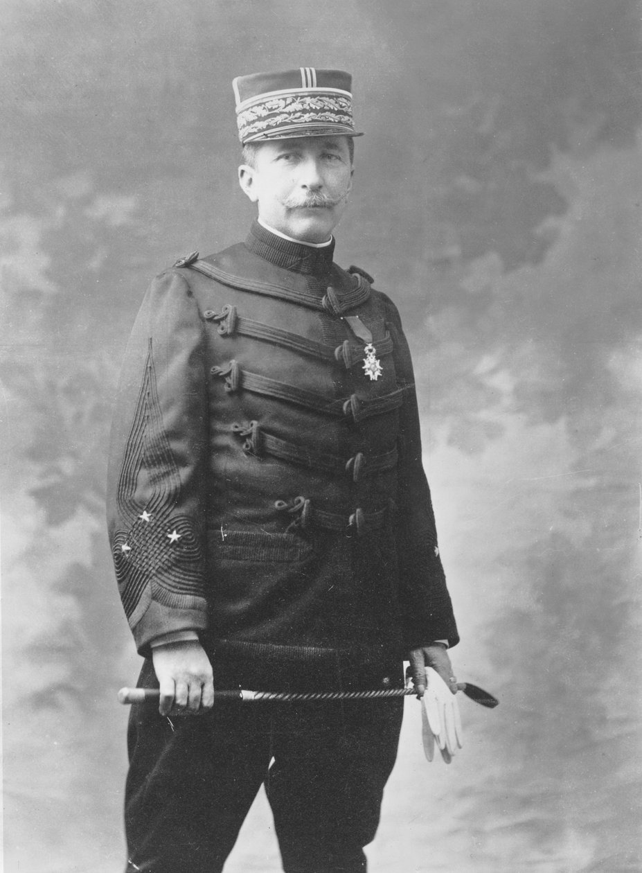 Portrait de Georges Picquart en uniforme - A. Bert