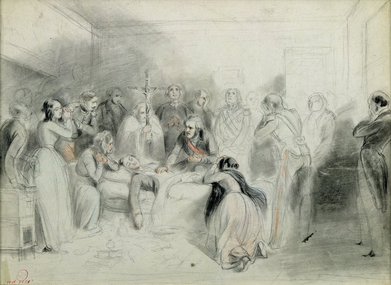 Les derniers moments du duc d