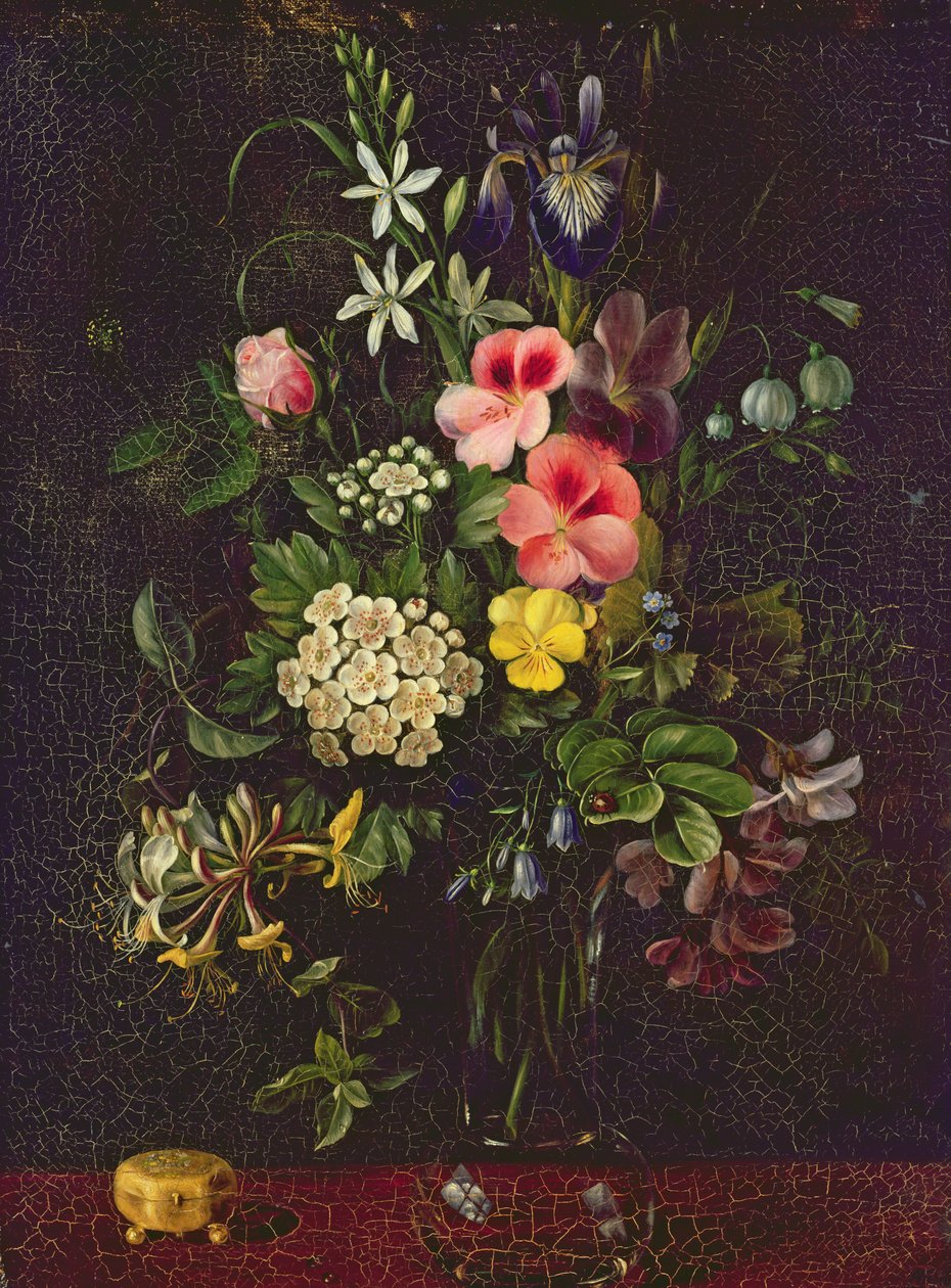 Vase de fleurs, 1775 - A. Viedebant