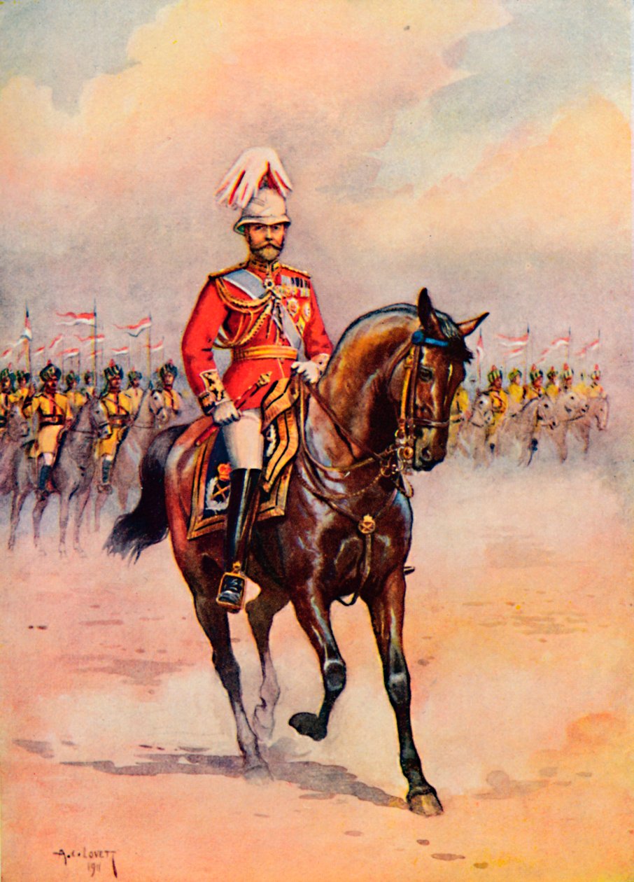 H.M. le roi George en Inde, 1913 - AC Lovett