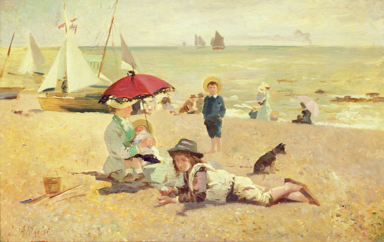 Repos sur les sables - A.M. Roisi