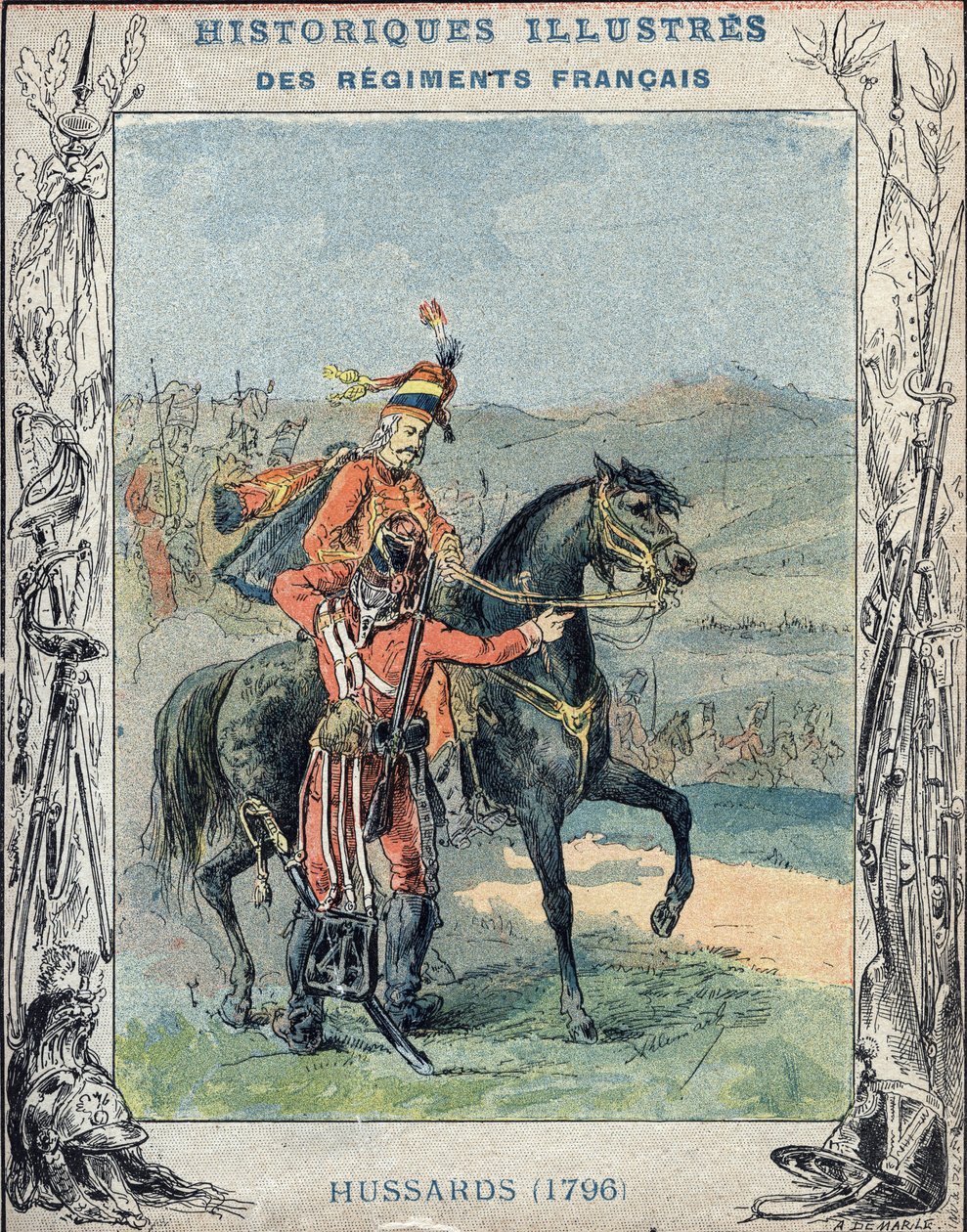 Hussards anglais - A. Demarle