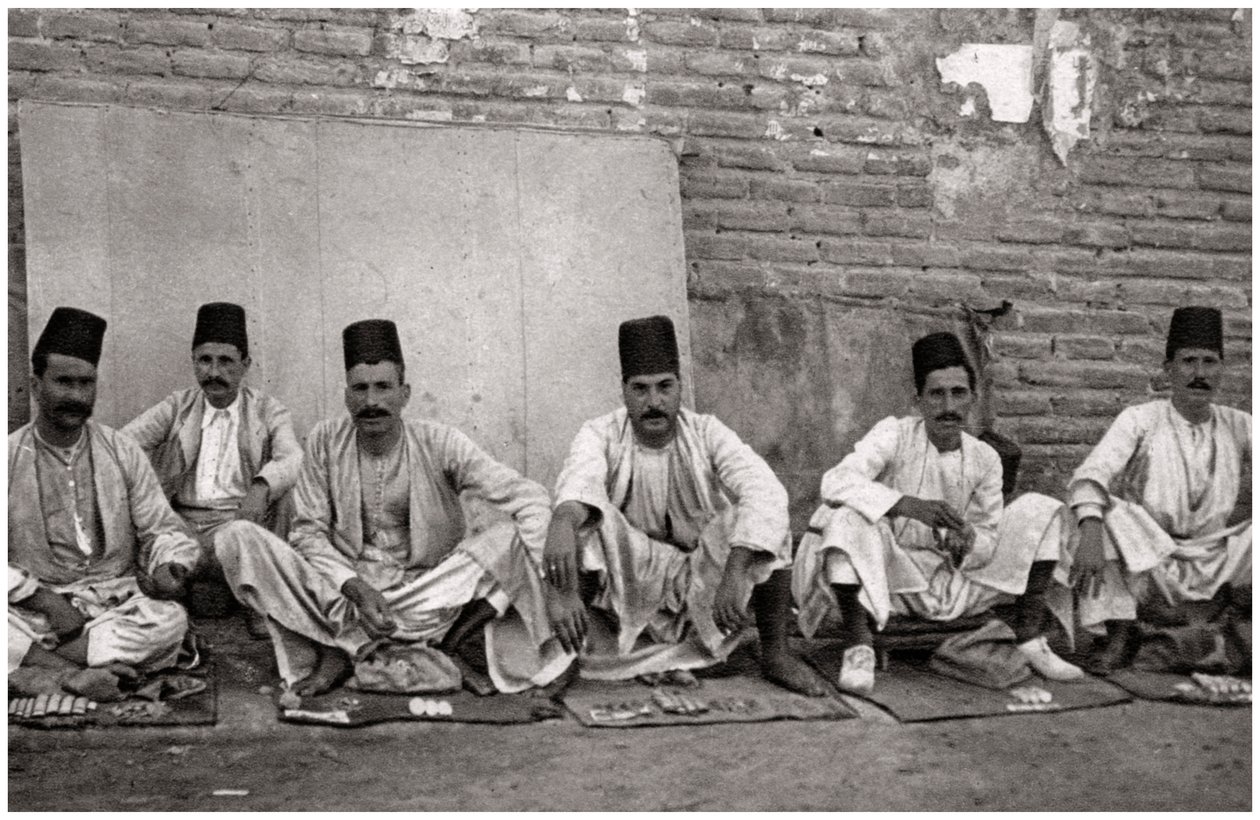 Changeurs de monnaie turcs, Bagdad, Irak, 1925 - A. Kerim