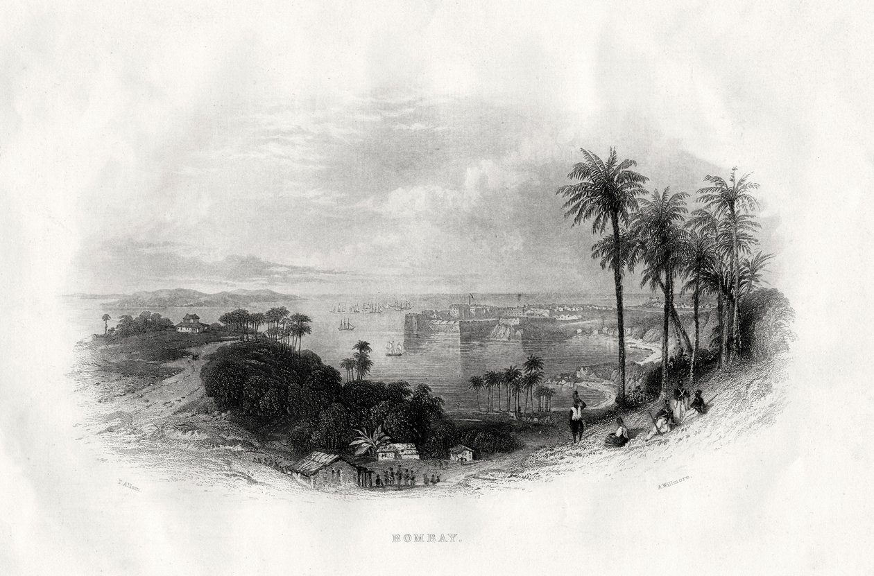 Bombay, Inde, 1860 - A. Willmore