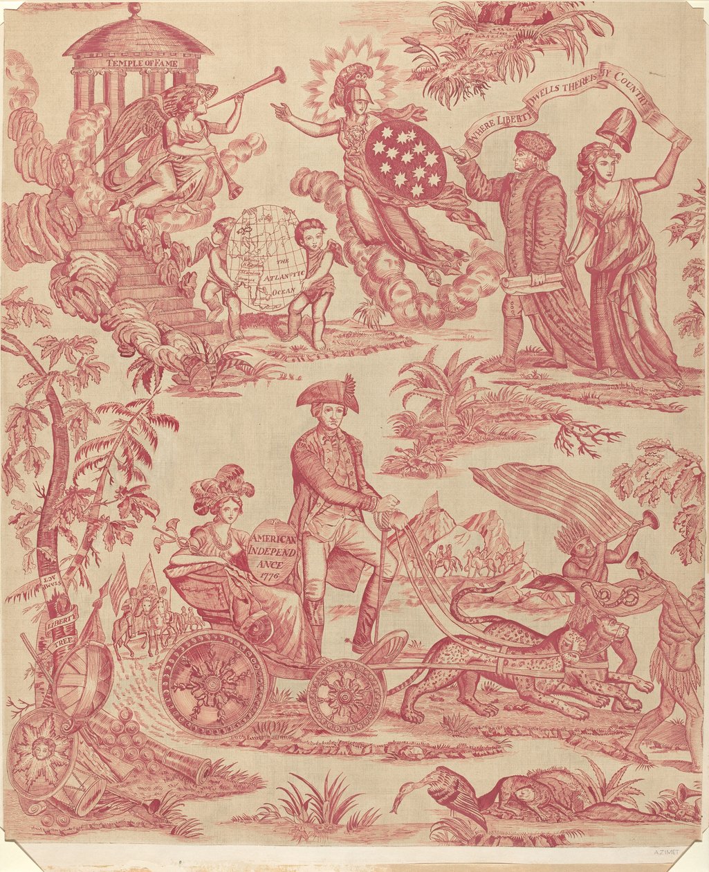 Apothéose de Franklin - A. Zimet