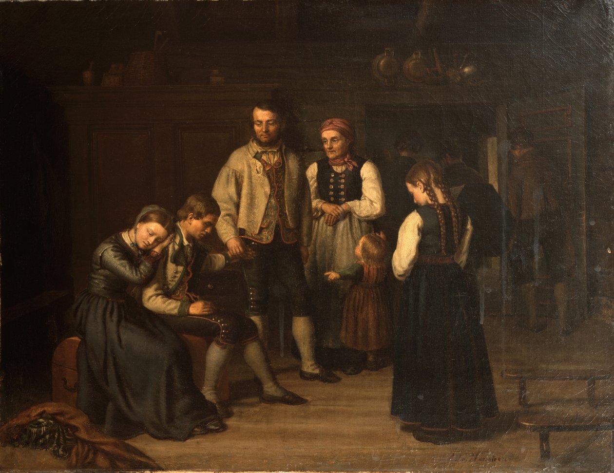 Vie quotidienne dans le salon d