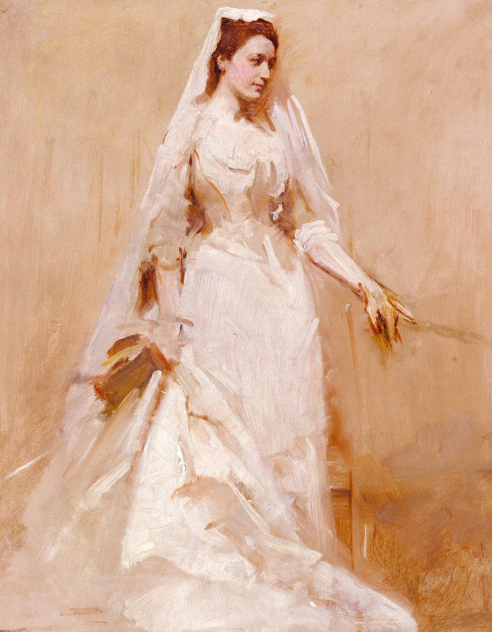Une mariée - Abbott Handerson Thayer