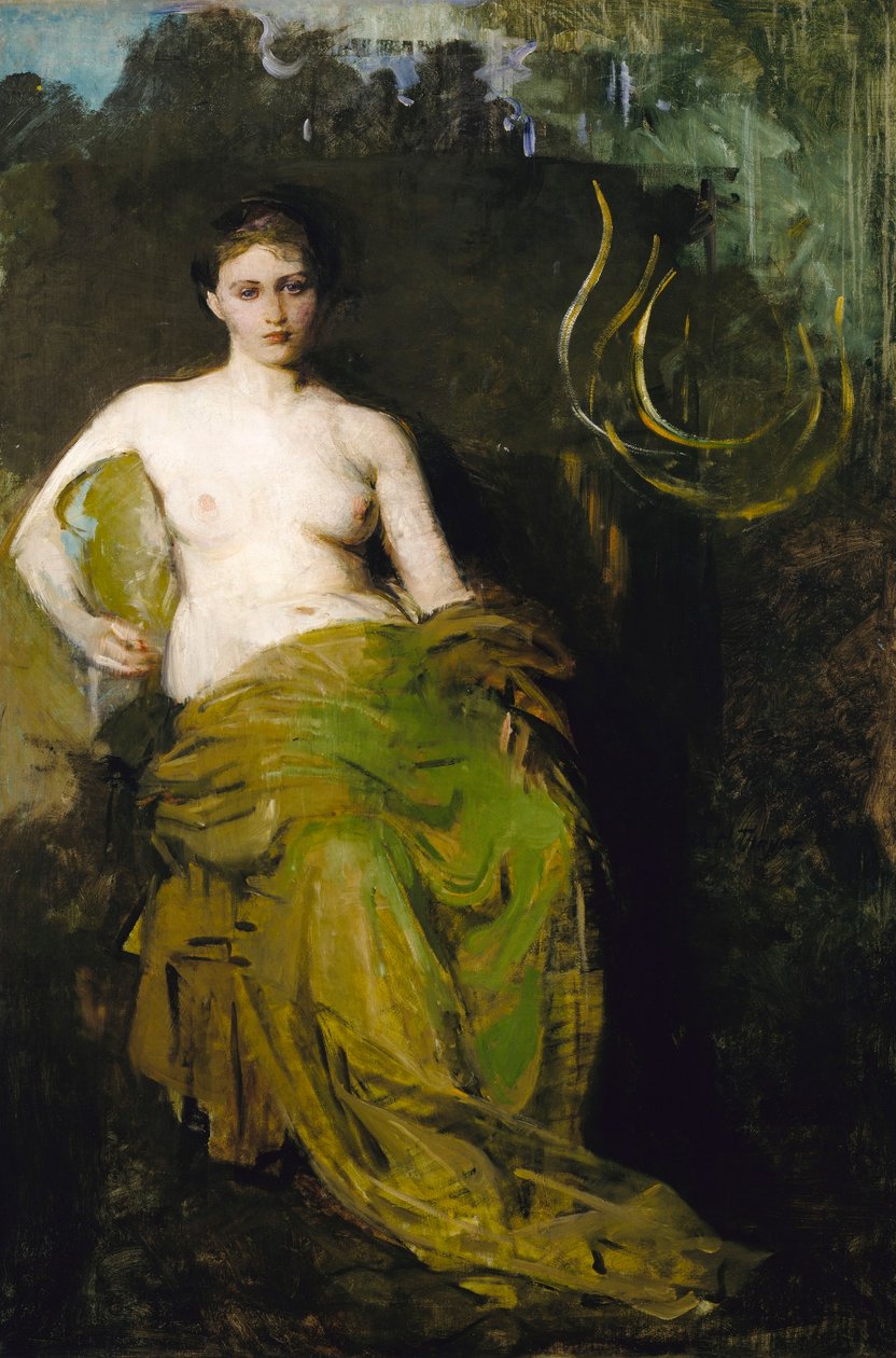 Figure semi-drapée - Abbott Handerson Thayer