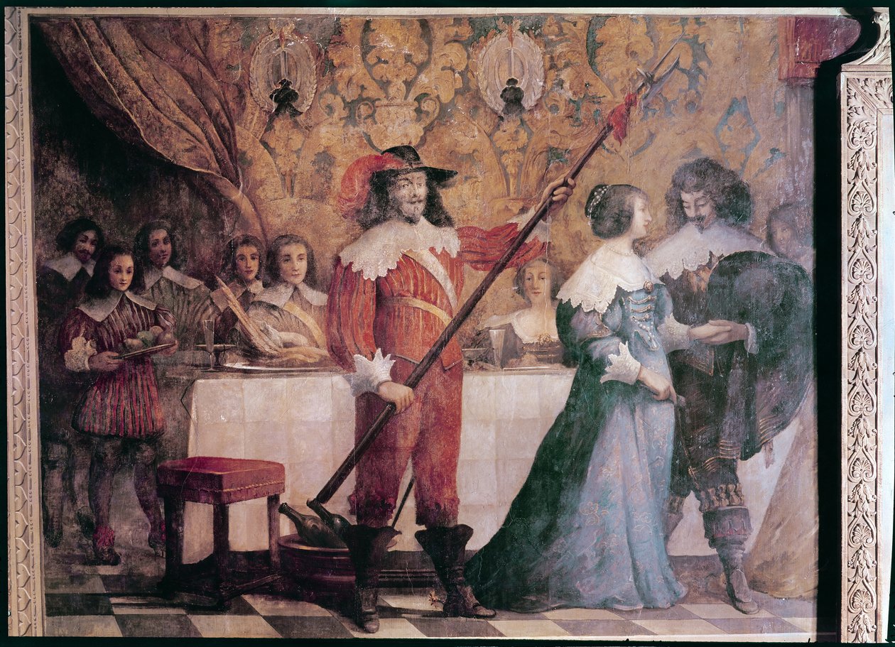 Le Bal de la Cour (détail) - Abraham Bosse