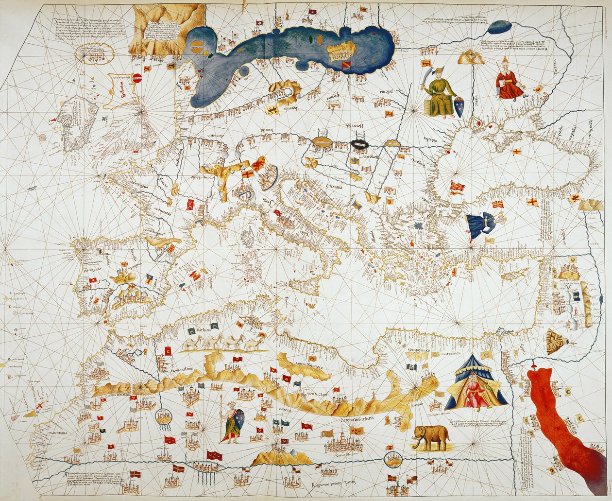 Copie de la carte catalane de l