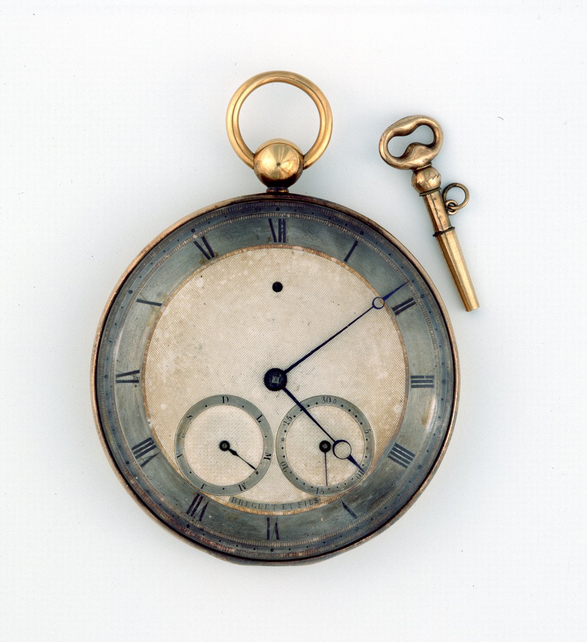 Montre en or avec clé appartenant à Napoléon, c.1815 - Abraham Louis Breguet