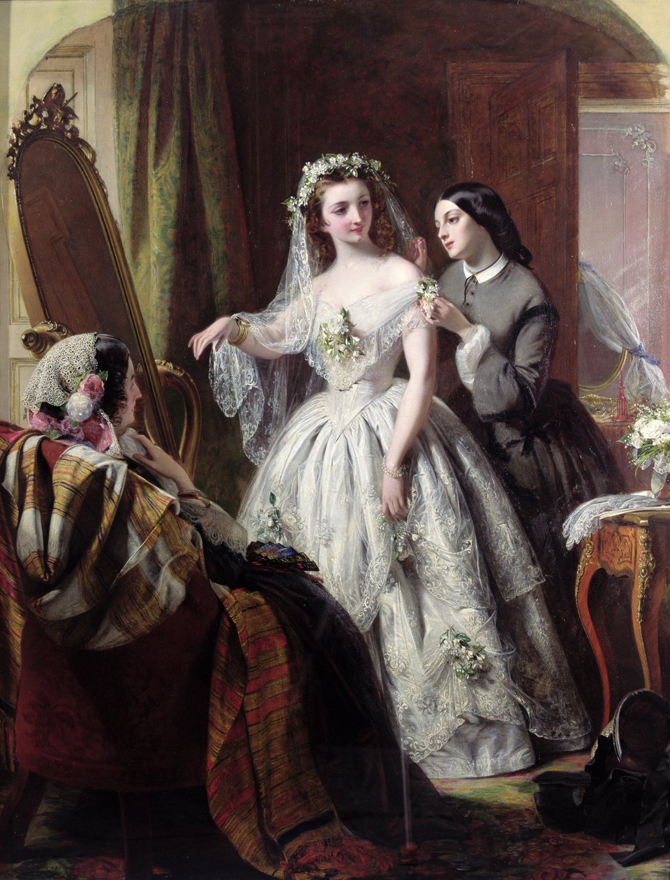 La mariée, 1856 - Abraham Solomon