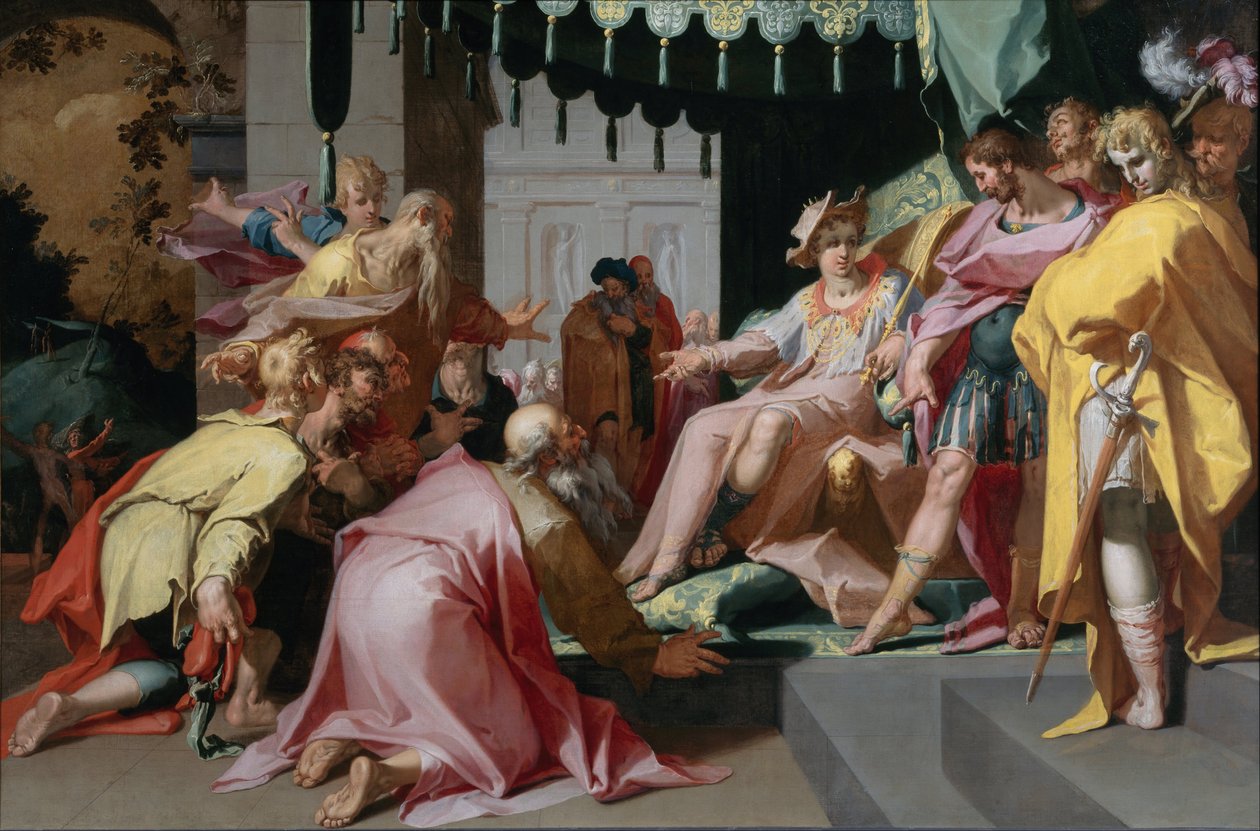 Joseph et ses frères - Abraham Bloemaert