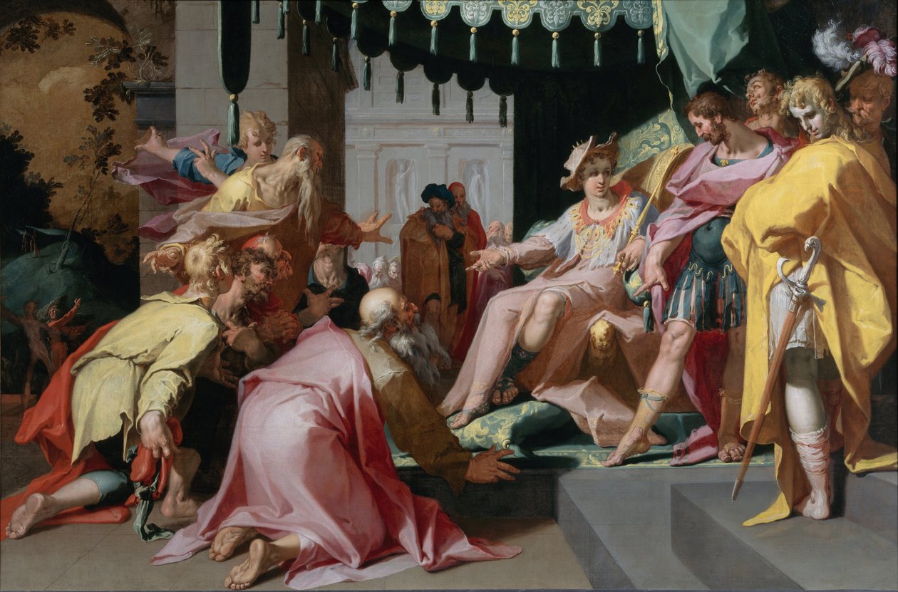 Joseph et ses frères, 1595-1600 - Abraham Bloemaert