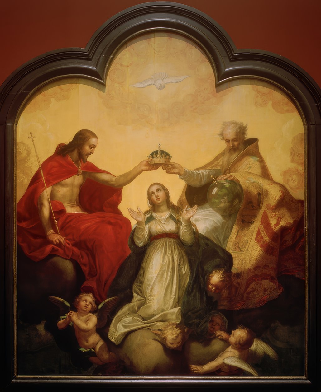 Couronnement de Marie - Abraham Bloemaert
