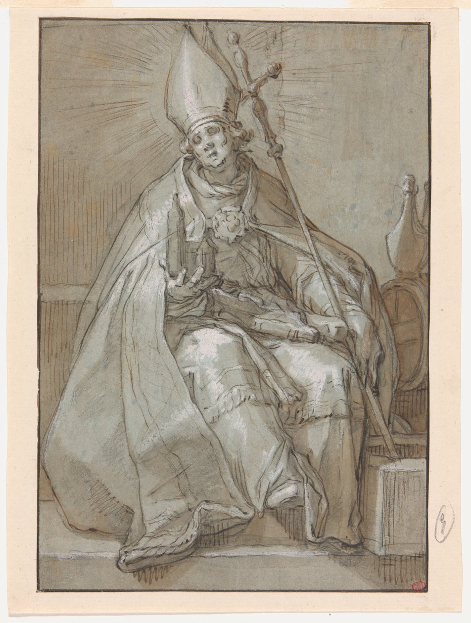 Saint Willibrord - Abraham Bloemaert