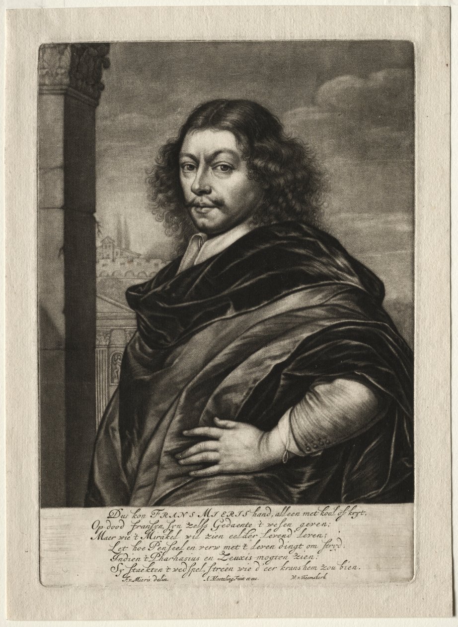 Frans van Mieris I - Abraham Blooteling