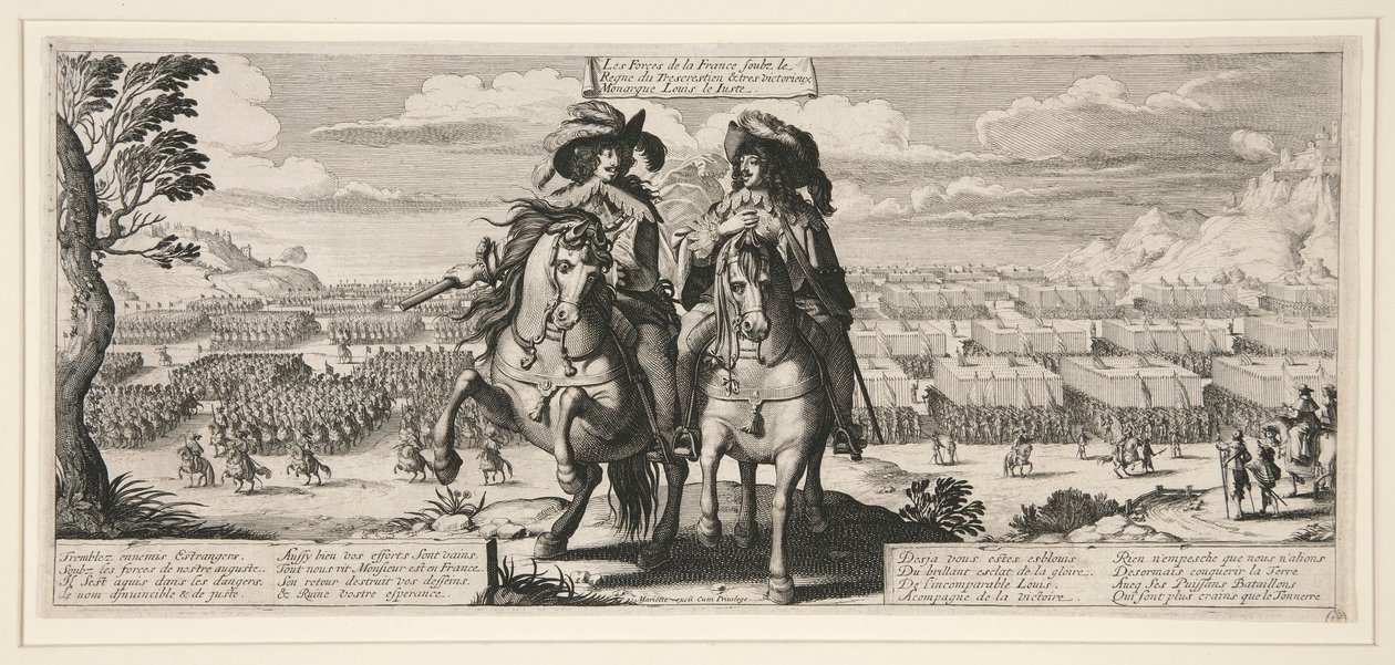 Les Forces de la France - Abraham Bosse