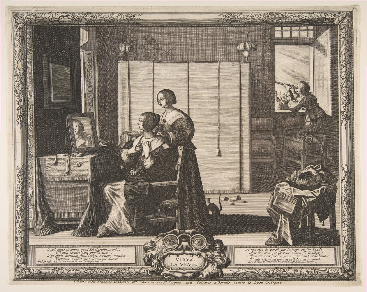 La Vue, 1635-38 - Abraham Bosse