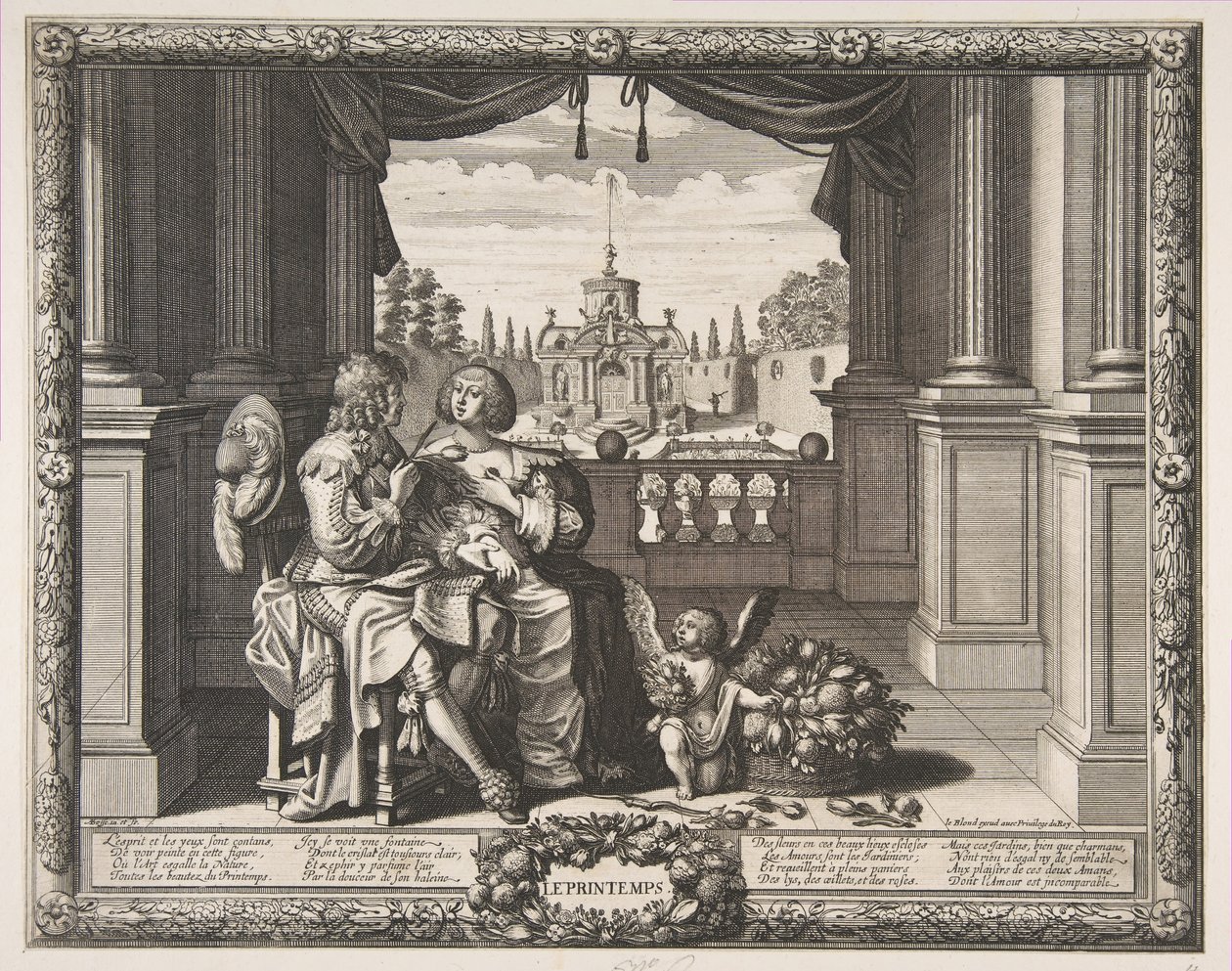 Printemps, 1635-37 - Abraham Bosse