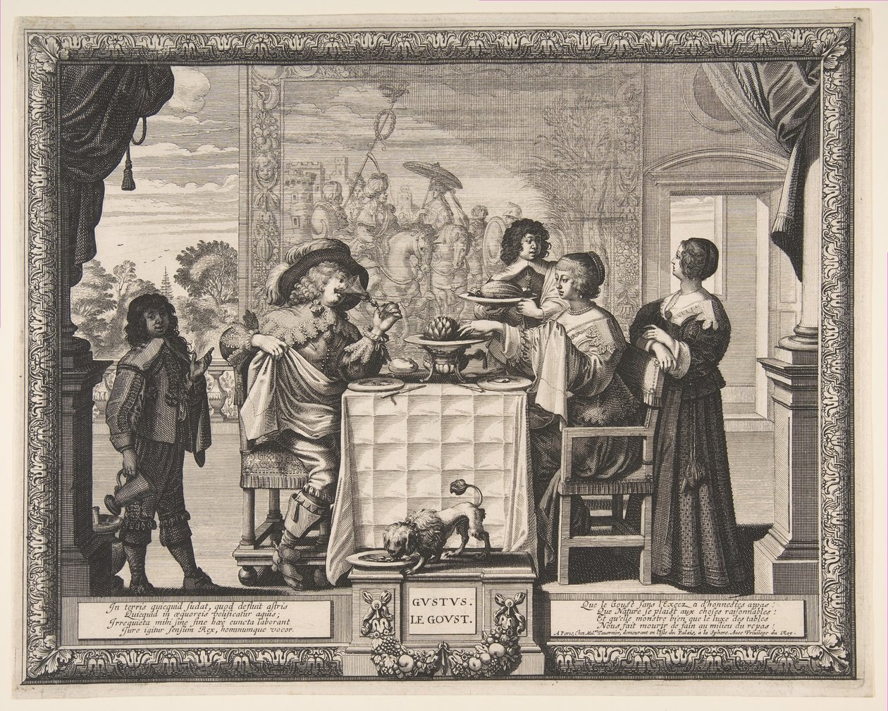 Goût - Abraham Bosse