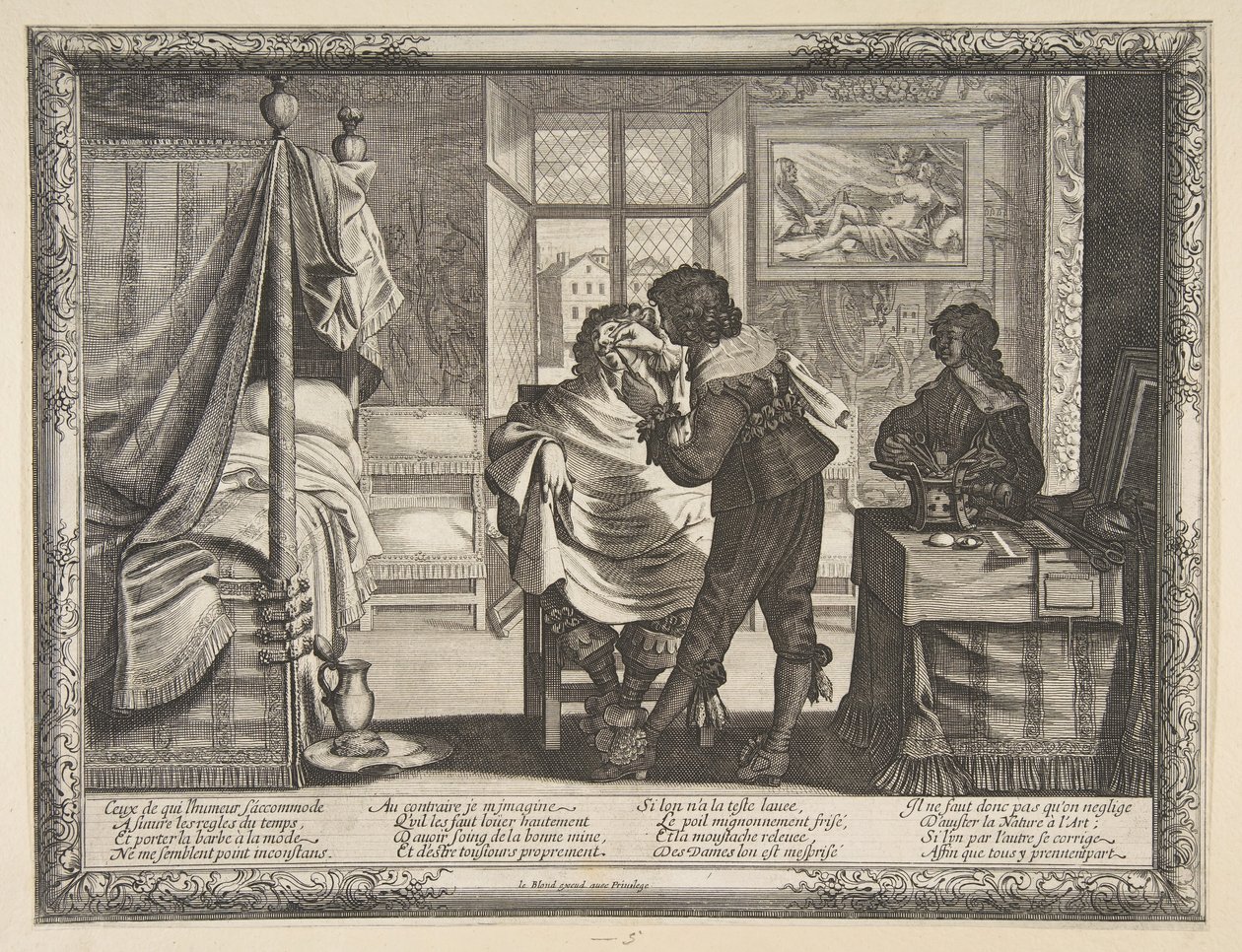 Le Barbier - Abraham Bosse