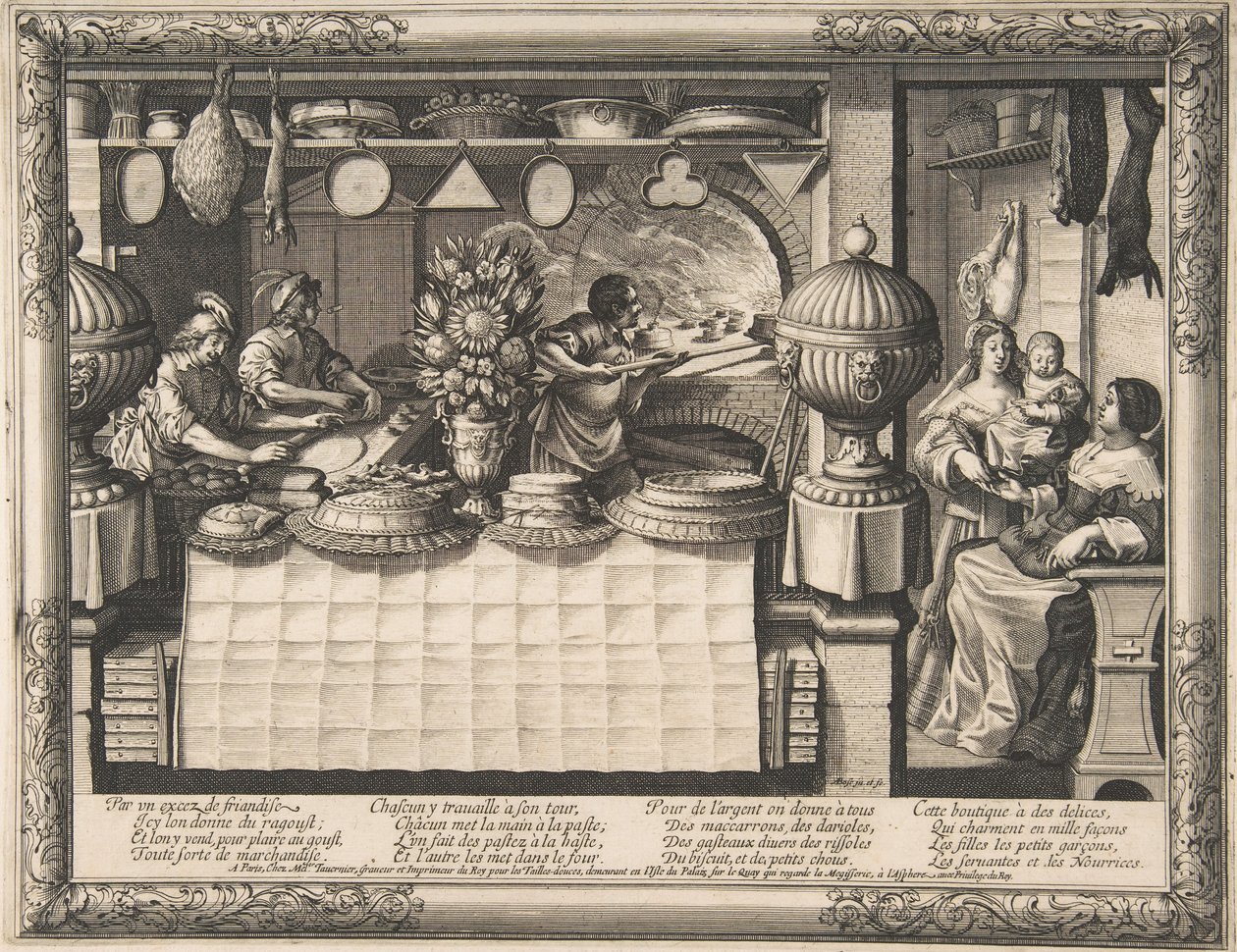 Le confiseur, 1632-35 - Abraham Bosse
