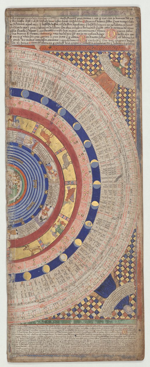 Atlas catalan, feuille 4 - Abraham Cresques