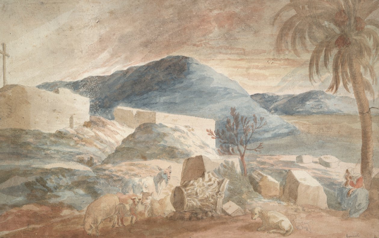 Paysage arcadien - Abraham Genoels