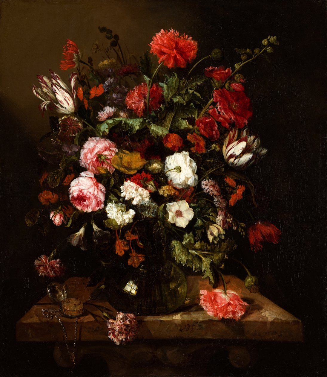 Nature morte avec fleurs - Abraham Hendricksz van Beyeren