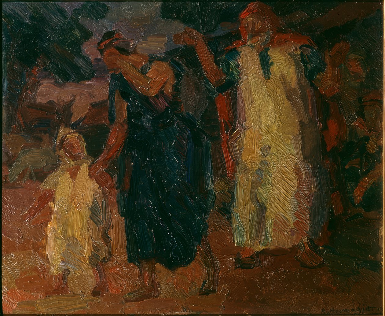 La répudiation de Hagar - Abraham Hermanjat