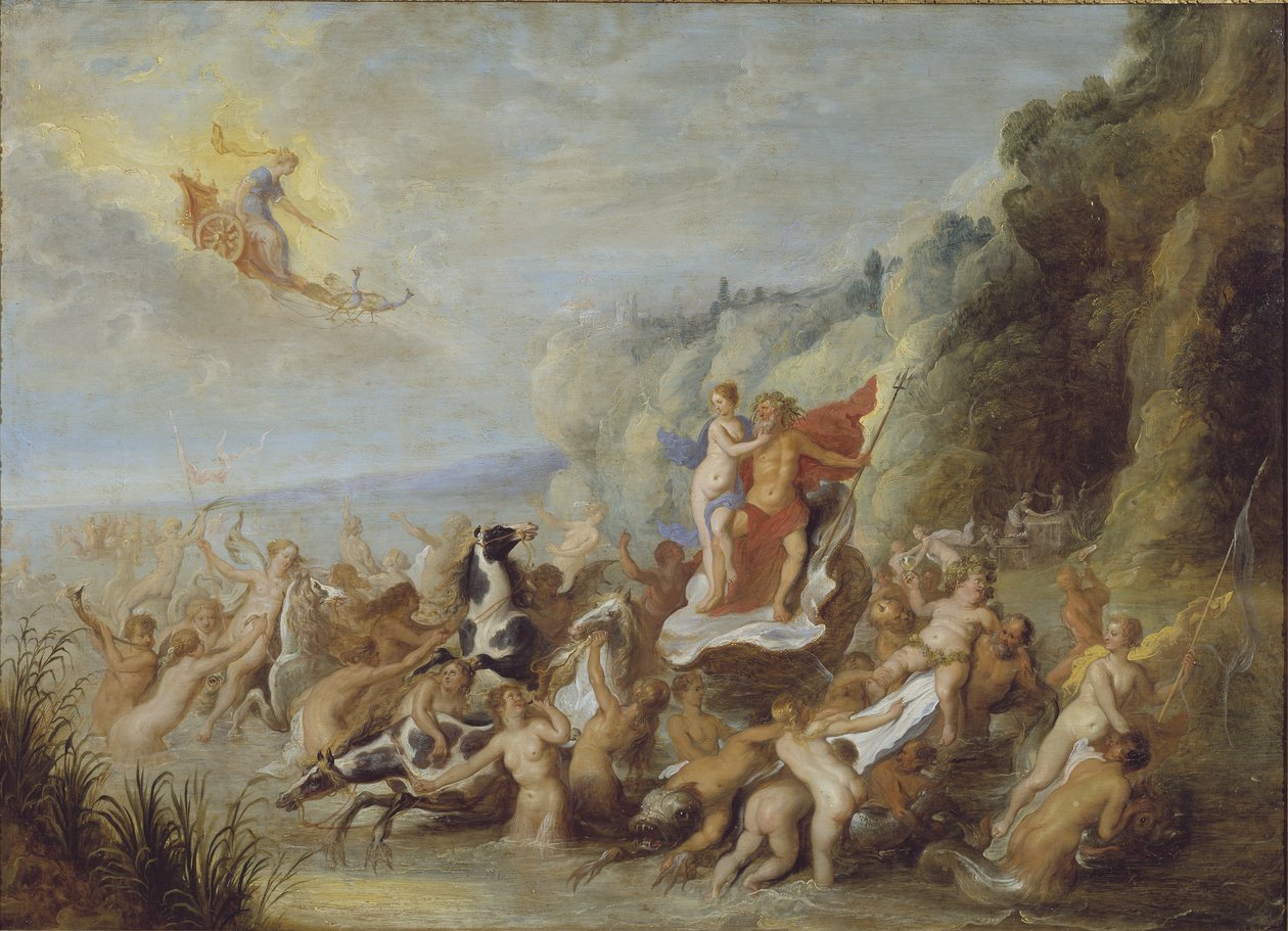 Neptune et Amphitrite - Abraham Jansz. van Diepenbeeck