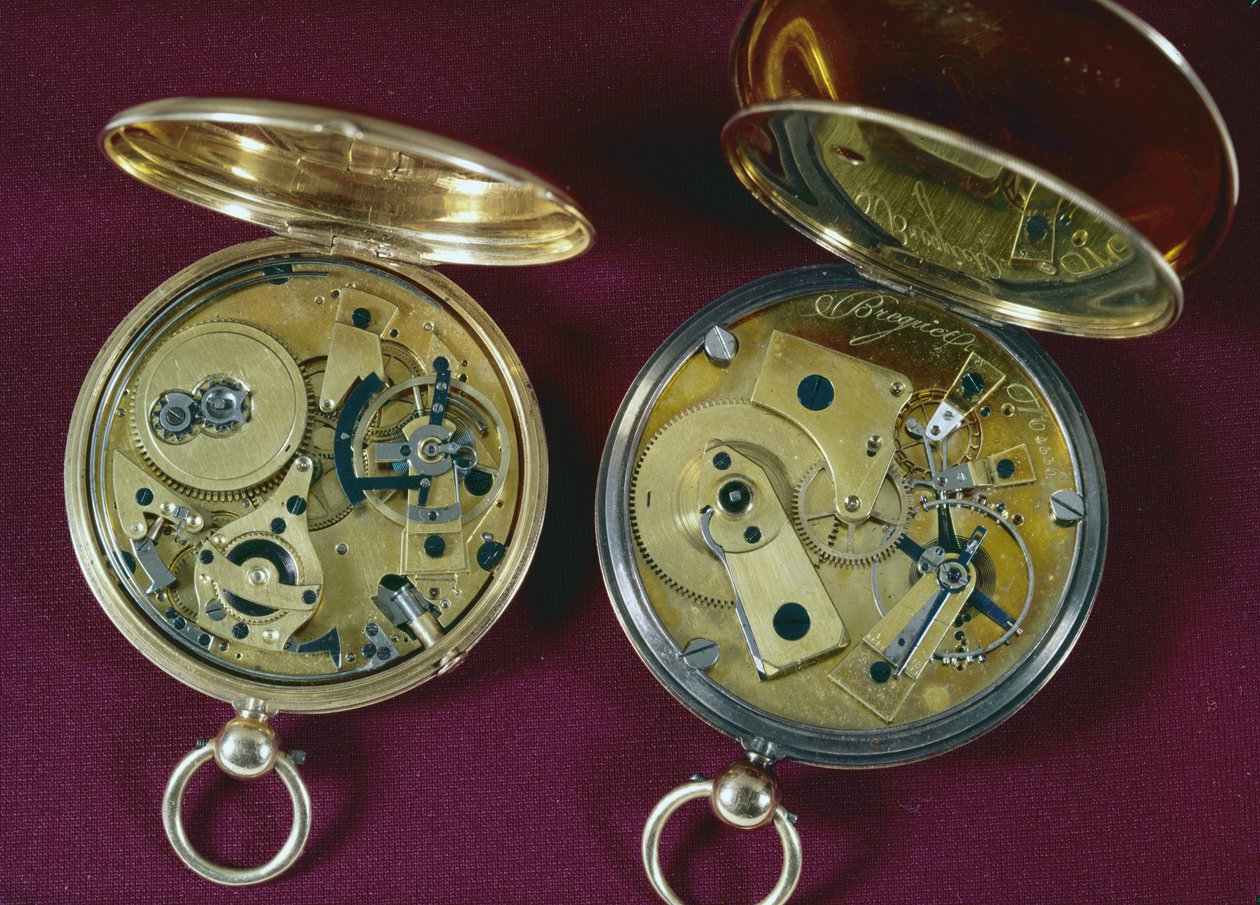 Deux montres, fabriquées à Paris - Abraham Louis Breguet