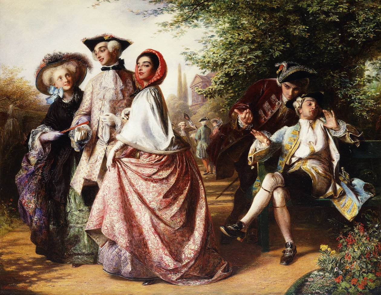 Le Renard et les Raisins, 1858 - Abraham Solomon