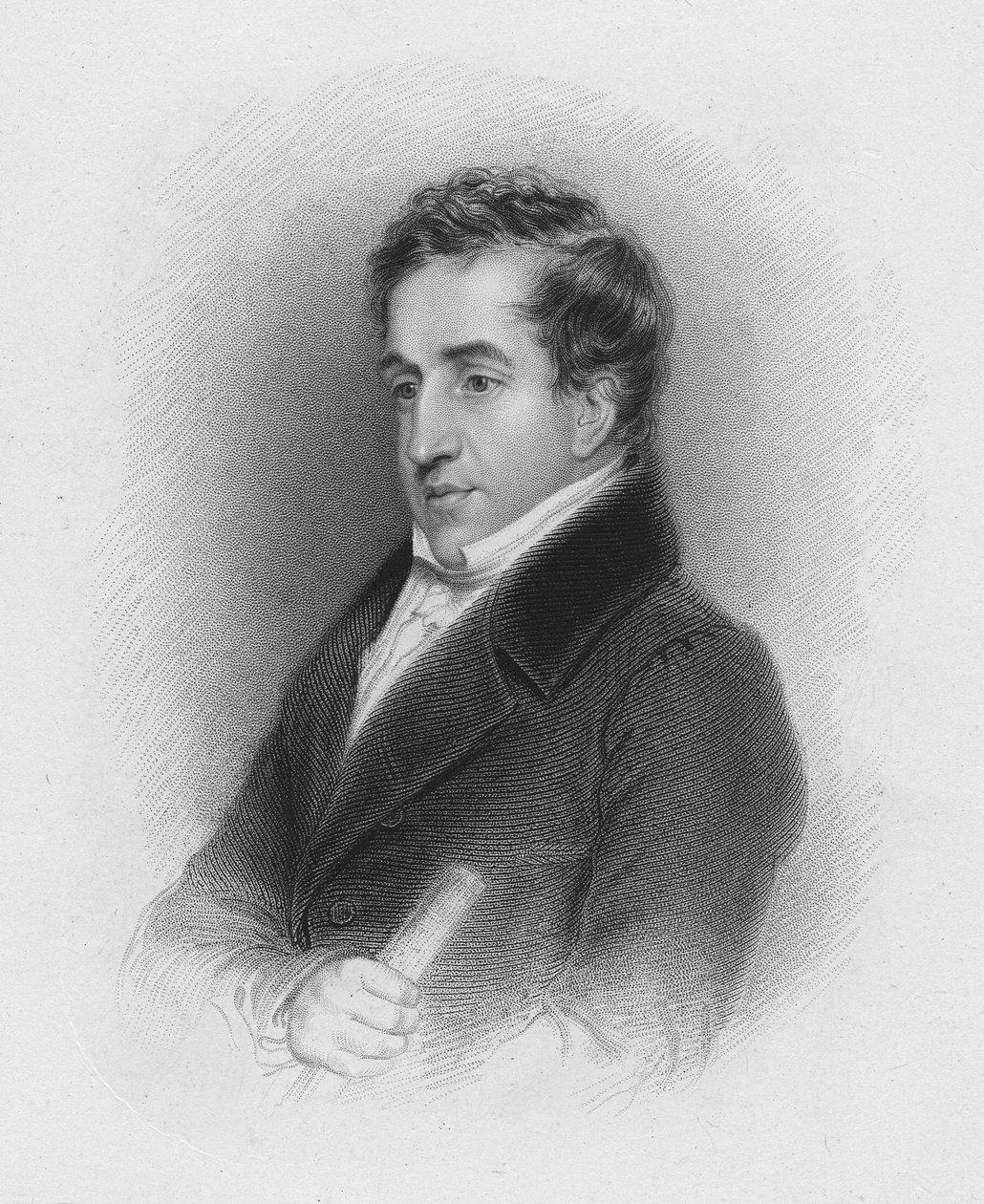 John Cam Hobhouse, c.1821 - Abraham Wivell
