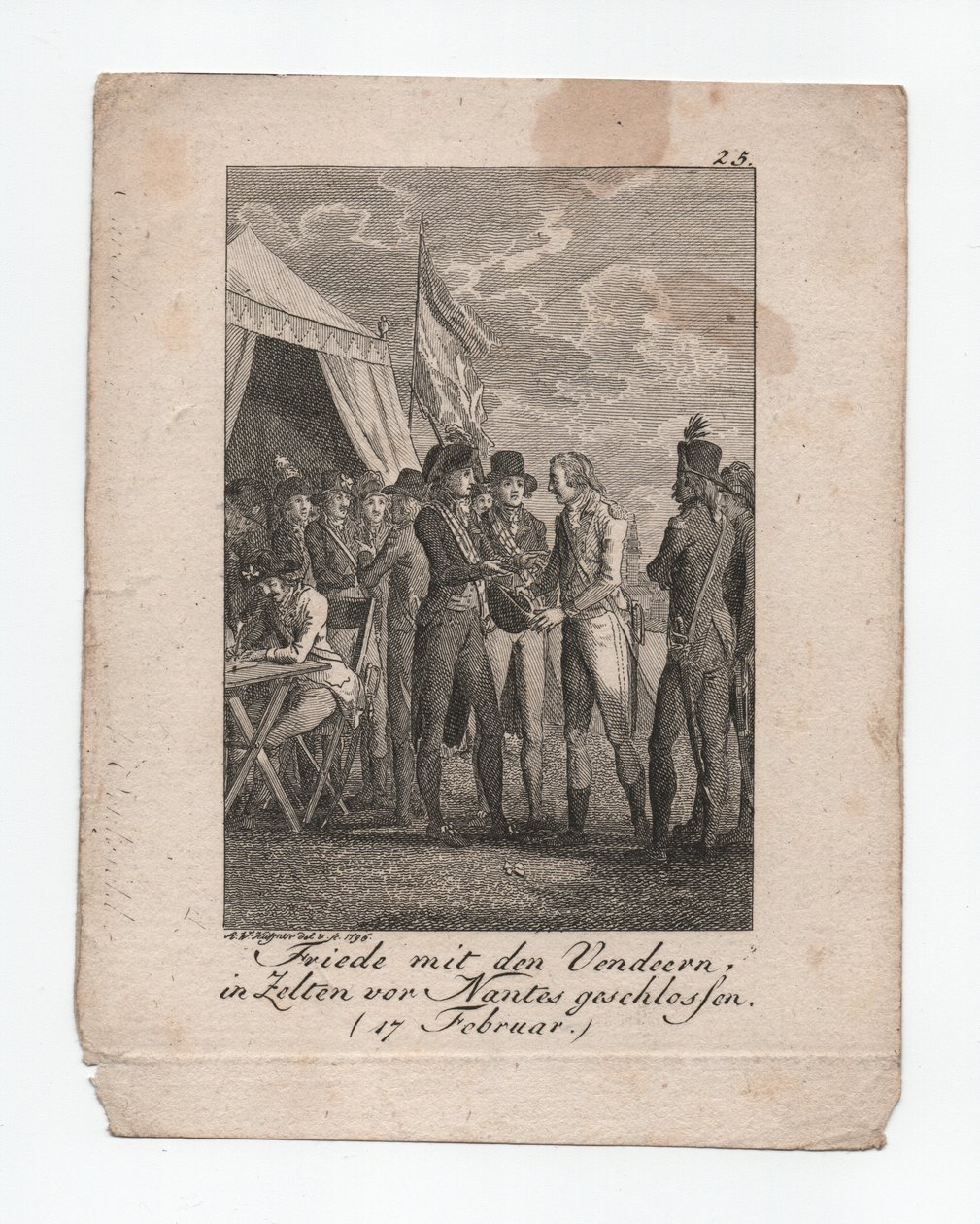 Paix avec les Vendéens - Abraham Wolfgang Küffner