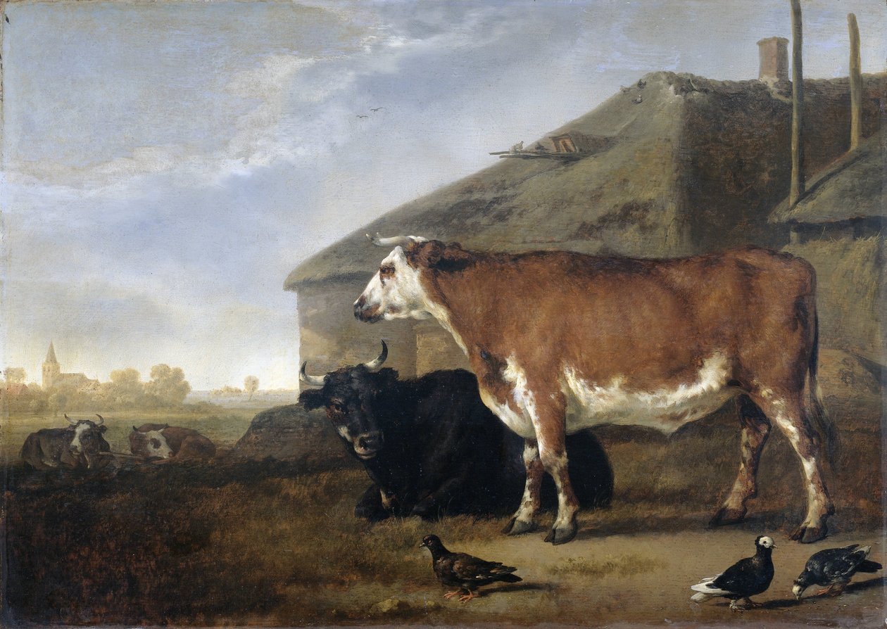 Bétail - Abraham van Calraet