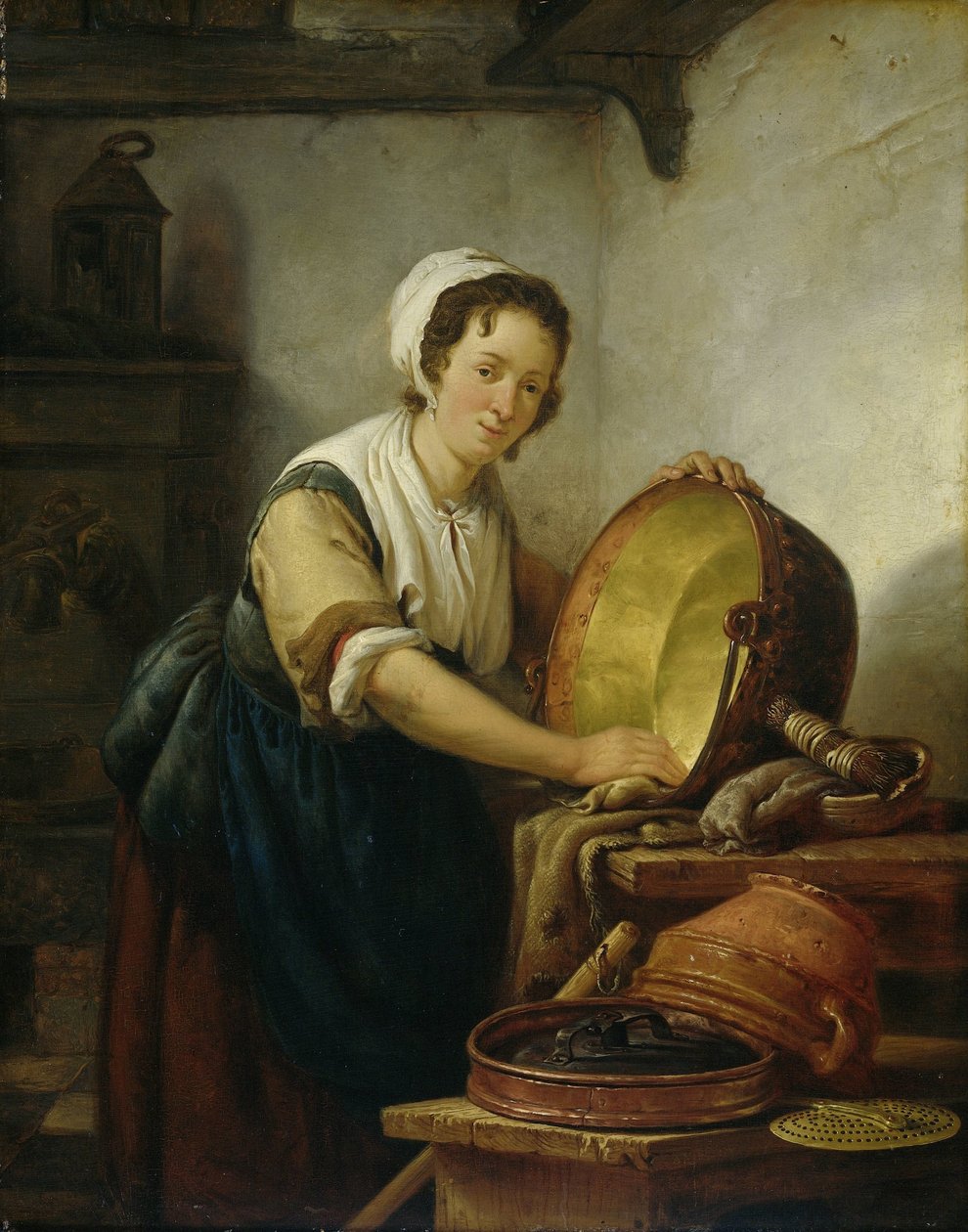 Le récurage du chaudron - Abraham van Strij (I)